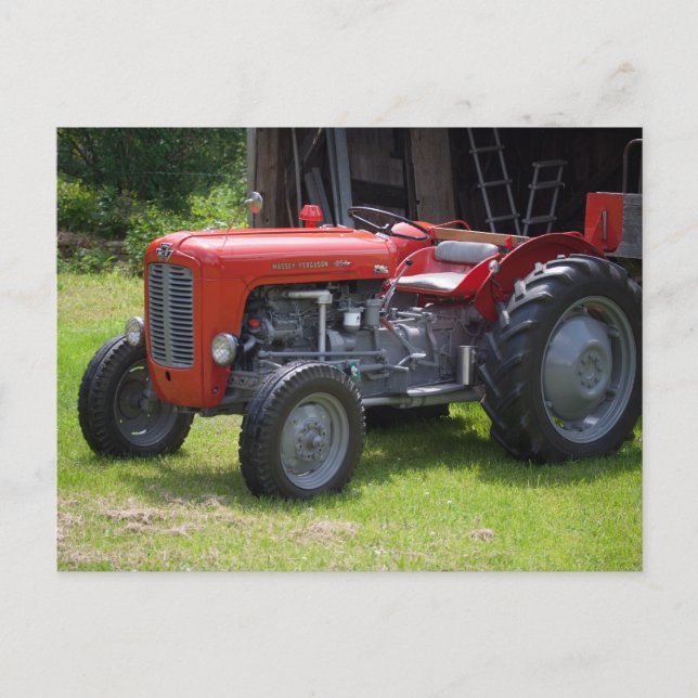 Cartão Postal Massey Ferguson 35X (Frente)