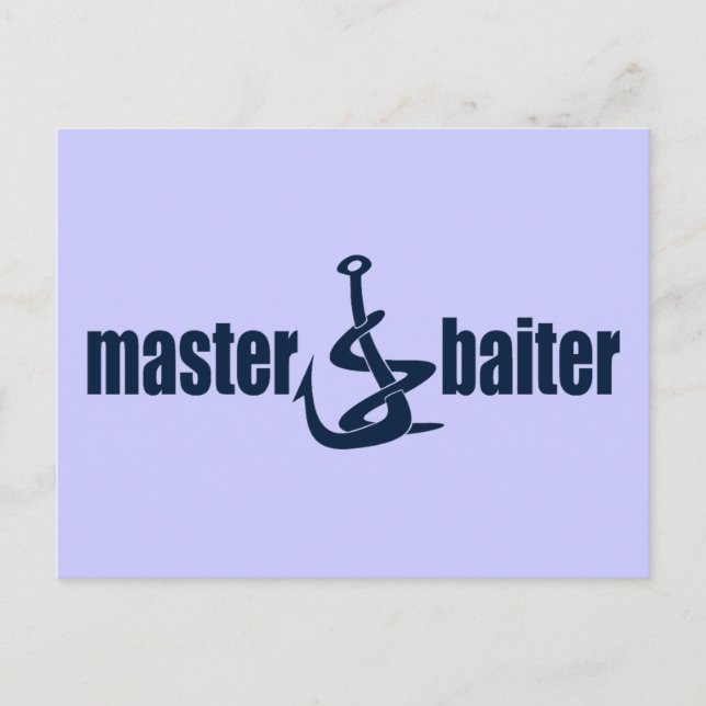 Cartão Postal Master Baiter (Frente)