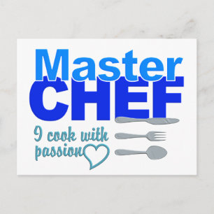 Cartão postal Master Chef