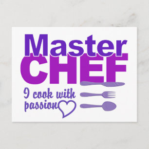 Cartão postal Master Chef