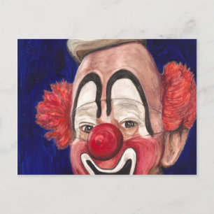 Cartão Postal Master Clown Lou Jacobs