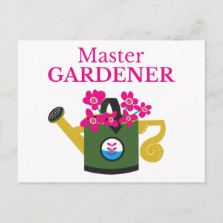 Cartão Postal Master Gardener