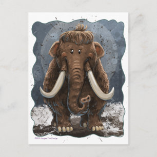 Cartão Postal Mastodonte Fofo