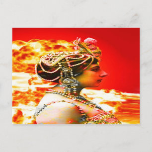 Cartão Postal Mata Hari