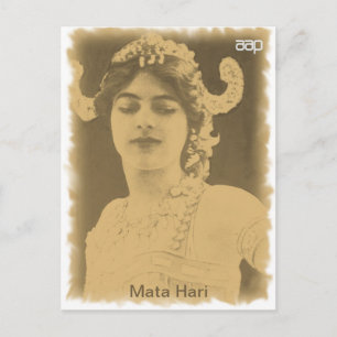 Cartão Postal Mata Hari