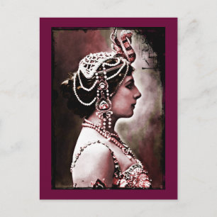 Cartão Postal Mata Hari 1910