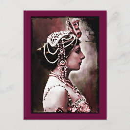 Cartão Postal Mata Hari 1910