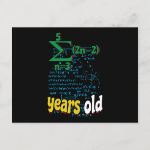 Cartão Postal Matemática