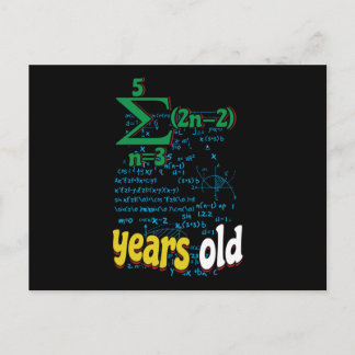 Cartão Postal Matemática
