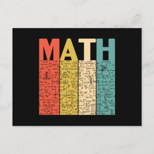 Cartão Postal Matemática, Professor de Matemática