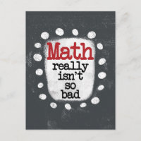 Matemática realmente não é tão ruim.