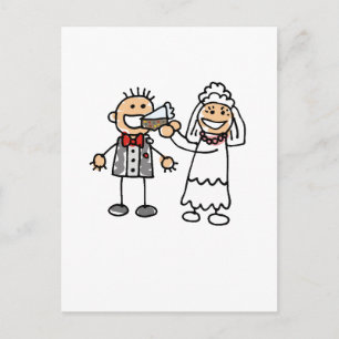 Cartão Postal Material de Casamento 49