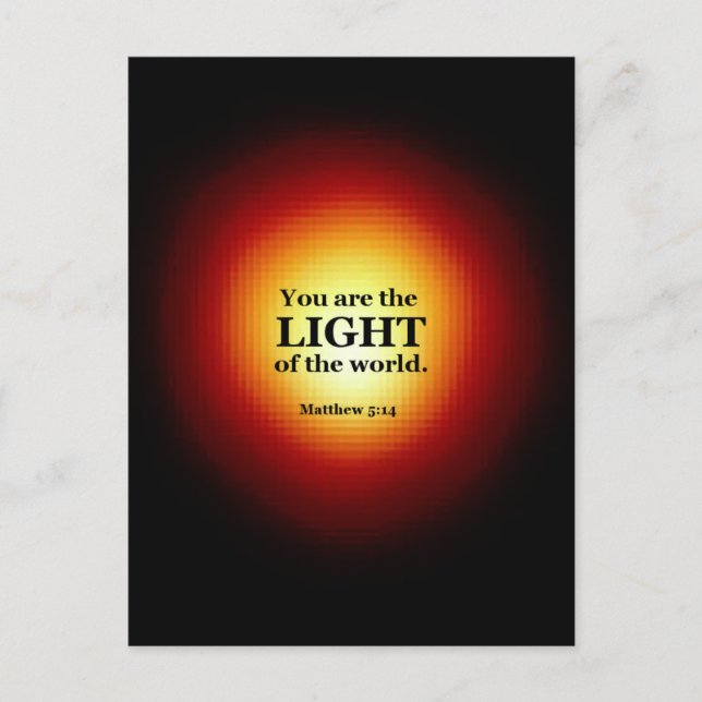 Cartão Postal Mateus 5:14 (Frente)