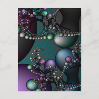 Cartão Postal Math Art