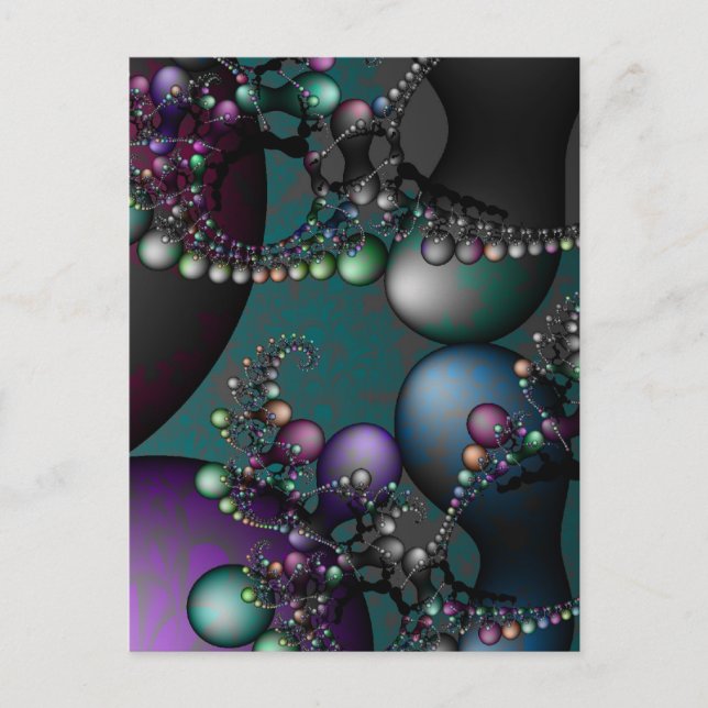 Cartão Postal Math Art (Frente)