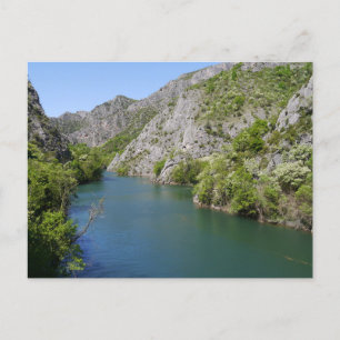 Cartão Postal Matka Canyon, Macedônia do Norte