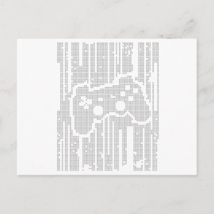 Cartão Postal Matrix Pad - Videos games de jogos de controladora