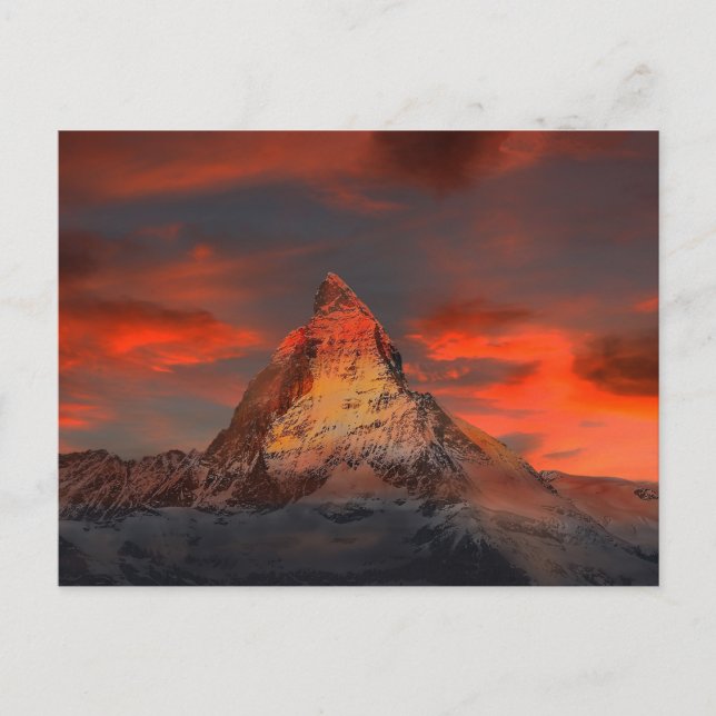 Cartão Postal Matterhorn (Frente)