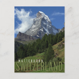 Cartão Postal Matterhorn na Suíça