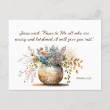 Matthew 11:28 Jesus disse, venha a mim Bíblia Vers