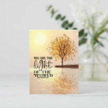 Matthew 5:14 Você é a Luz da Bíblia Mundial