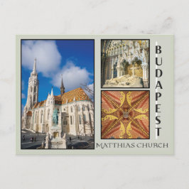 Cartão Postal Matthias Church