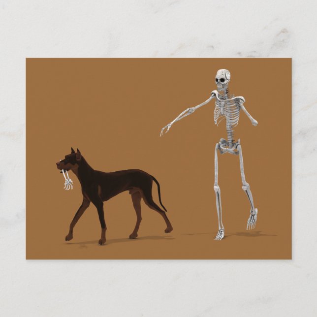 Cartão Postal Mau cão (Frente)