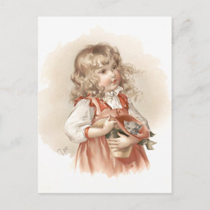 Cartão Postal Maud Humphrey's Summer Girl