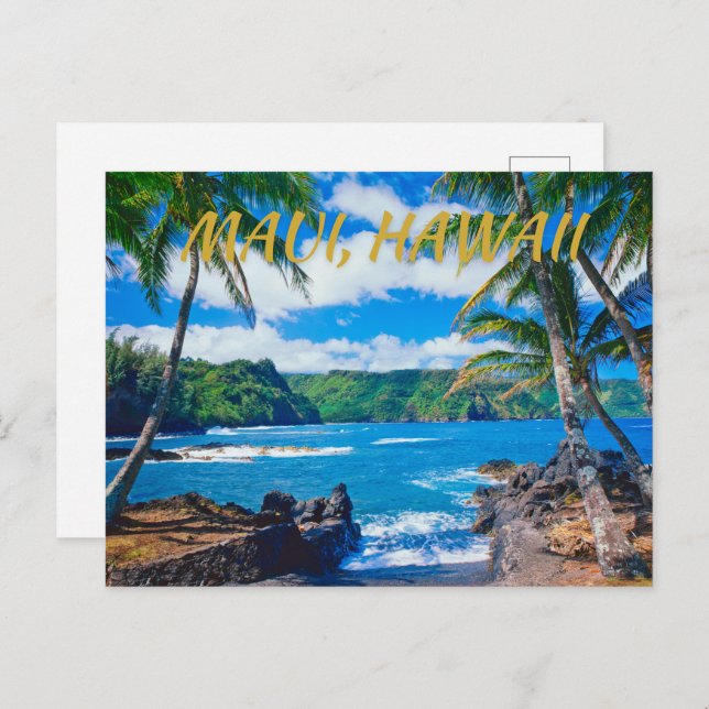 Cartão Postal Maui, Havaí (Frente/Verso)