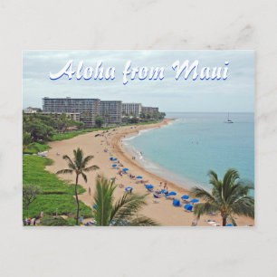 Cartão Postal maui Hawaii