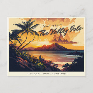 Cartão Postal Maui - Ilha do Vale