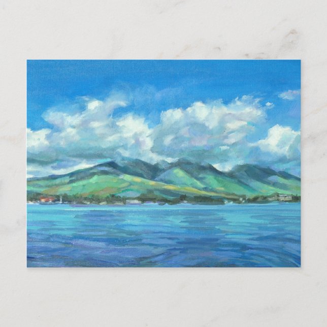 Cartão Postal Maui Ocidental (Frente)