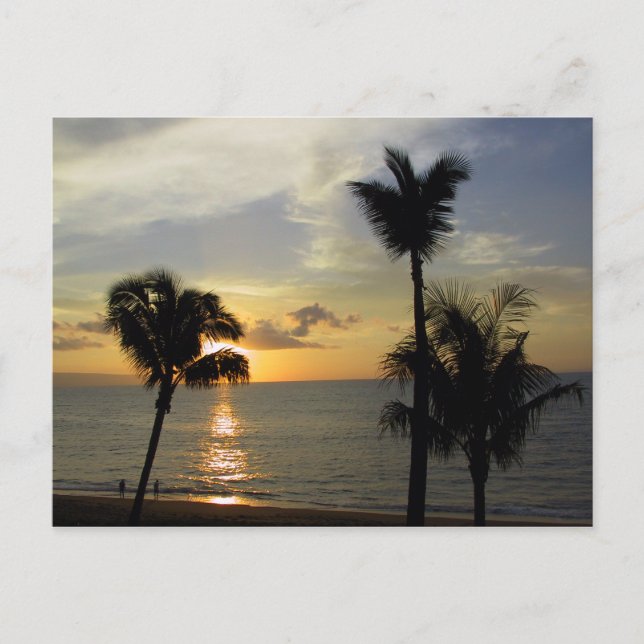 Cartão Postal Maui Sunset 2 (Frente)