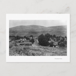 Cartão Postal Maupin, Oregon Town View Business Section