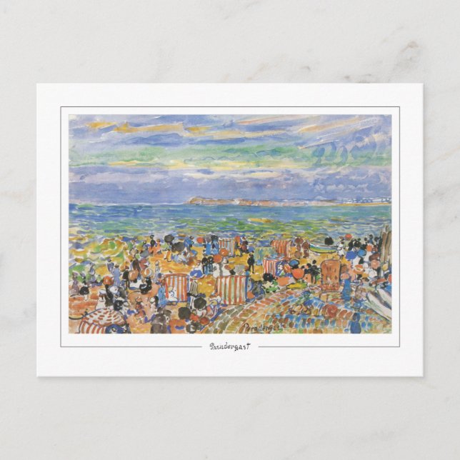 Cartão Postal Maurice Prendergast #160 - Cartão-postal de arte (Frente)