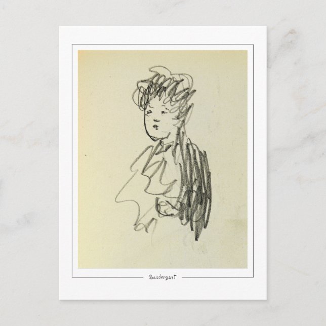 Cartão Postal Maurice Prendergast #214 - Cartão-postal de arte (Frente)