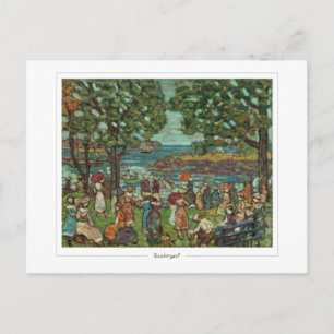 Cartão Postal Maurice Prendergast #24 - Cartão-postal de arte