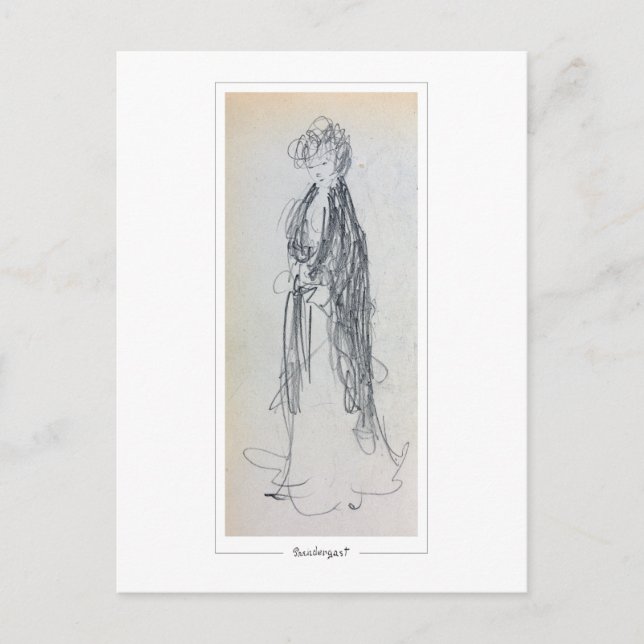 Cartão Postal Maurice Prendergast #374 - Cartão-postal de arte (Frente)