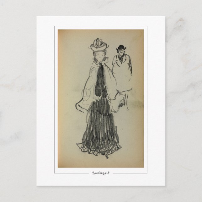 Cartão Postal Maurice Prendergast #444 - Cartão-postal de arte (Frente)