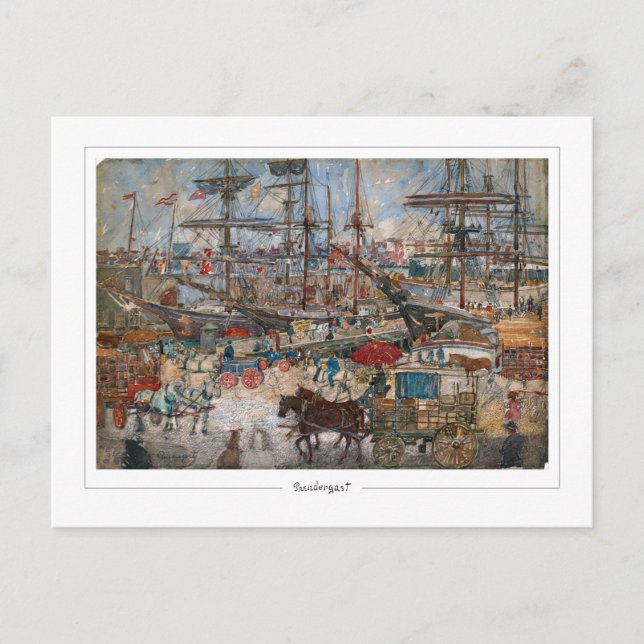 Cartão Postal Maurice Prendergast #497 - Cartão-postal de arte (Frente)