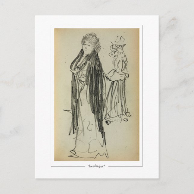 Cartão Postal Maurice Prendergast #572 - Cartão-postal de arte (Frente)