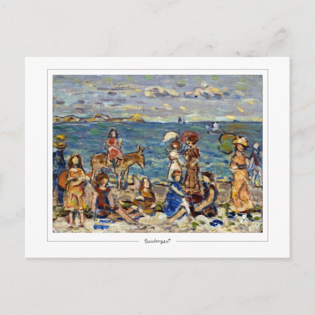 Cartão Postal Maurice Prendergast #594 - Cartão-postal de arte (Frente)
