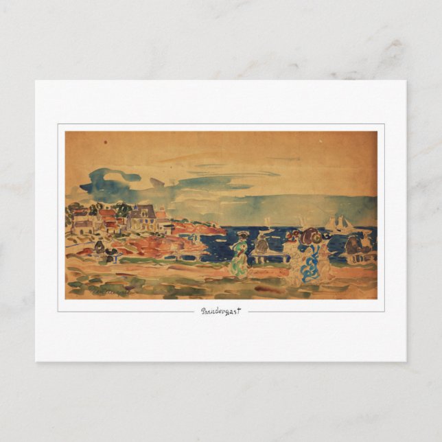 Cartão Postal Maurice Prendergast #596 - Cartão-postal de arte (Frente)