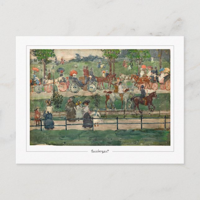 Cartão Postal Maurice Prendergast #7 - Cartão-postal de arte (Frente)