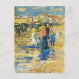Cartão Postal Maurice Prendergast - Revere Beach