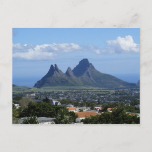 Cartão Postal Maurícia de montanha