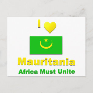 Cartão Postal Mauritânia