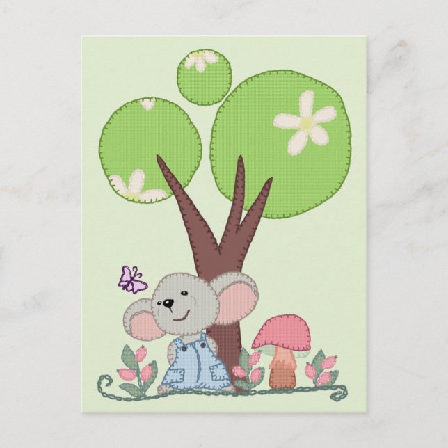 Cartão Postal Maus unterm Baum (Frente)