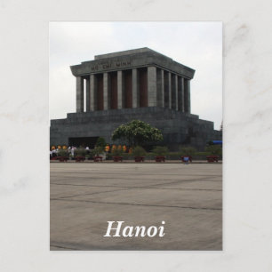 Cartão Postal mausoléu de hanoi