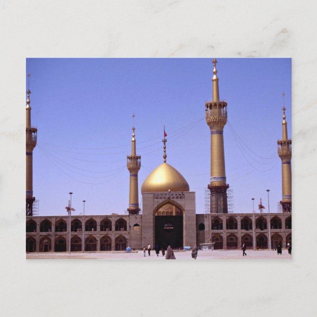 Cartão Postal Mausoléu de Khomeini, Irã (Frente)